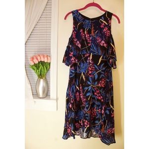 Maeve Cold Shoulder Anthropologie dress, S:8